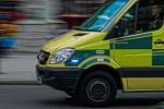 image of speeding ambulance